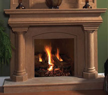 1126.555 stone fireplace mantle surround direct from us