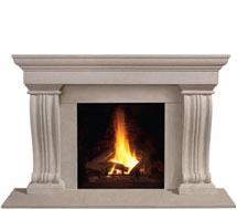 1147.536 stone fireplace mantle surround direct from us