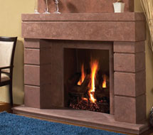 7704 stone fireplace mantle surround direct from us